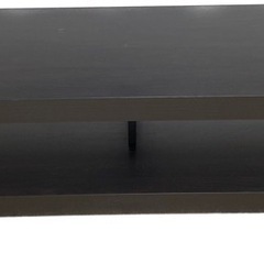 テレビ台 IKEA ラック LACK  ブラックの画像