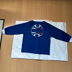 adidas(110サイズ)長袖青🟦セットの画像
