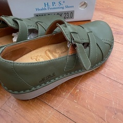 🌟値下げ🌟美品👞HPS 靴　レディースシューズ　革製品　22.5cmの画像
