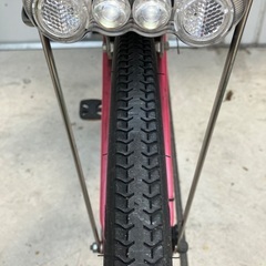 電動アシスト自転車　26インチ　3段変速　サドル新品　近隣有料配達可能の画像