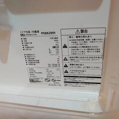 一人暮らしにちょうど良い小型冷蔵庫の画像