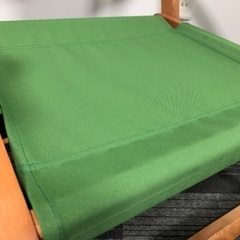 美品　木製　折りたたみ　ウッドチェア　ローチェア　アウトドア　キャンプにの画像
