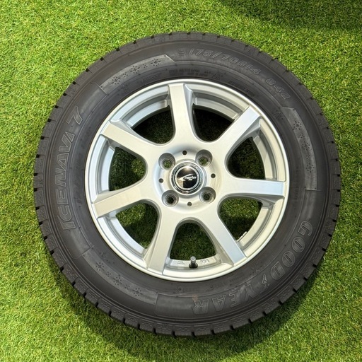 【決まりました】【美品】175/70R14 アクア・フィットなど　コンパクトカー ホイールセット