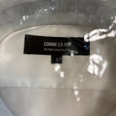 新品未使用　コムサ　長袖カッターシャツの画像