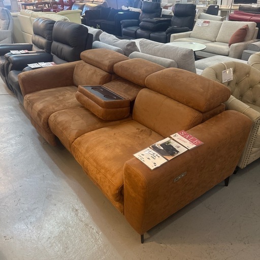 リクライニングソファ