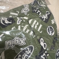 新品未使用　エックスガール　ALL OVER PRINT CARDIGAN レディース　Mの画像