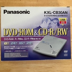 Panasonic KXL-CB30AN ポータブルDVD-RO...