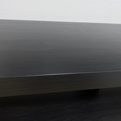 テレビ台 IKEA ラック LACK  ブラックの画像