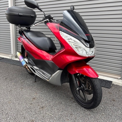 4115.自賠責約2年付属　PCX150（KF18）　モリワキマフラー付属　千葉県柏市　即日配送、自走引き取りも可能