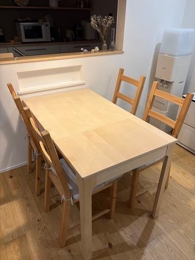 IKEA ダイニングテーブル&ダイニングチェアセット