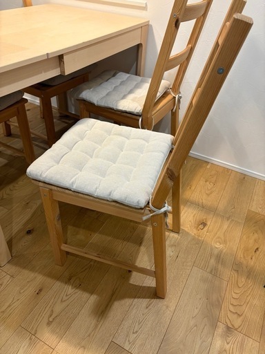 IKEA ダイニングテーブル&ダイニングチェアセット