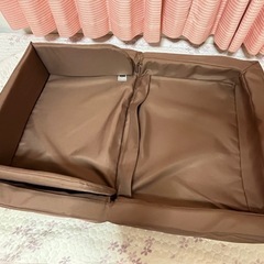 折りたたみベビーベッド コンパクトベビーベッドの画像