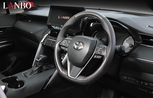 LANBO ステアリング ハリアー 80 D型 グレーウッド