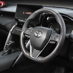 LANBO ステアリング ハリアー 80 D型 グレーウッドの画像