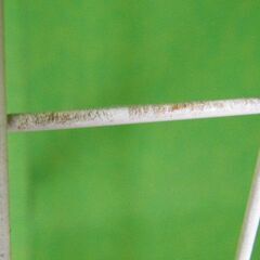 オカムラ製 H155cm×W90cm 単体片面3段エンド什器(キャスター付き) 背面ネットタイプ キックプレート無し■陳列棚・システム什器■S-614の画像