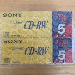 SONY CD-RW 700MB 計10枚入りの画像