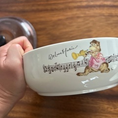 美品　やまと窯　蓋付き容器　陶器　レンジ可　状態良し　中古　① の画像