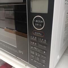 ★ジモティー割あり★電子レンジ　TOSHIBA　ER-X18W　2023年製　BK/WH　高さ(H)30.2×幅 (W)48.5× 奥行(D)37.6(cm)の画像