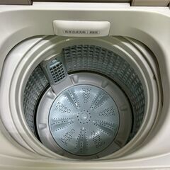 2018年製 7kg 全自動洗濯機 AQUA  AQW-GV70G アクア 上開き ホワイト 簡易乾燥機能付の画像