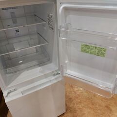 【愛品館 市原店】SHARP　2021年製　152L　2ドア冷蔵庫　SJ-D15G-W　【愛市IR018063-104】の画像