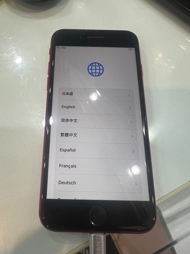 iPhoneSE 64gb 赤
