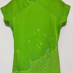 PACIFIC グリーン半袖Tシャツとprince黒カーゴパンツセットの画像