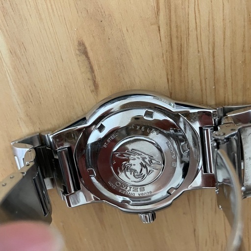 SEIKO 自動巻き ダイバーズウォッチ ブラック