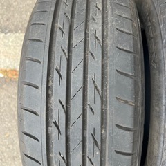 185/60R15 ブリヂストン夏タイヤ バリ溝 2018年製造 4本の画像