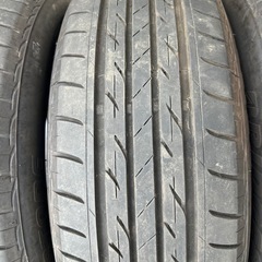 185/60R15 ブリヂストン夏タイヤ バリ溝 2018年製造 4本の画像