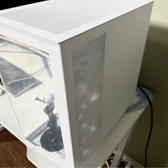 STORM ゲーミングPC 白 PGKS46TI[RTX4060Ti] 【鏡界シリーズ】 の画像