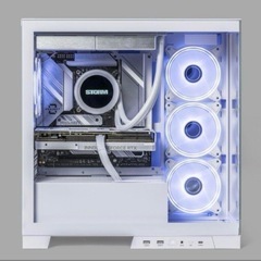 STORM ゲーミングPC 白 PGKS46TI[RTX4060Ti] 【鏡界シリーズ】 の画像