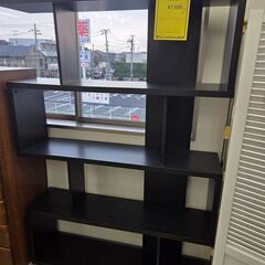 J8509 フリーラック ブラック クリーニング済み【リユースの...