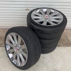 中古夏用タイヤホイール付き245/40R20 99W ヨコハマRV03年製2023タイヤのみ交換可能の画像