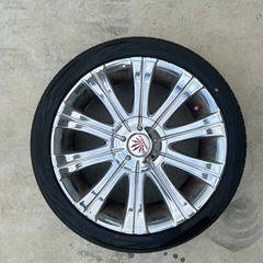 中古夏用タイヤホイール付き245/40R20 99W ヨコハマRV03年製2023タイヤのみ交換可能の画像