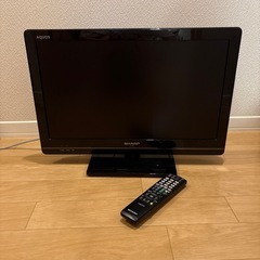 シャープ　テレビ　一人暮らし