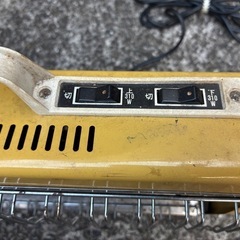 昭和レトロ　電気ストーブの画像