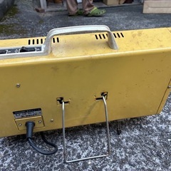 昭和レトロ　電気ストーブの画像
