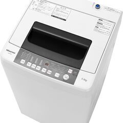 Hisense 全自動洗濯機 HW-T55C ホワイト 凸凹設計...