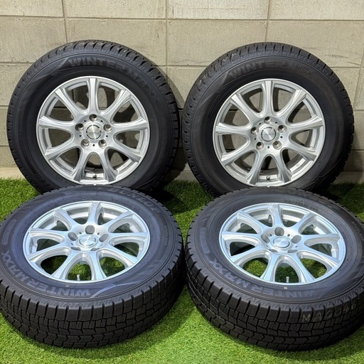 【決まりました】【美品】　アルファード・ヴェルファイア　215/65R16 ダンロップ　ウィンターマックス02