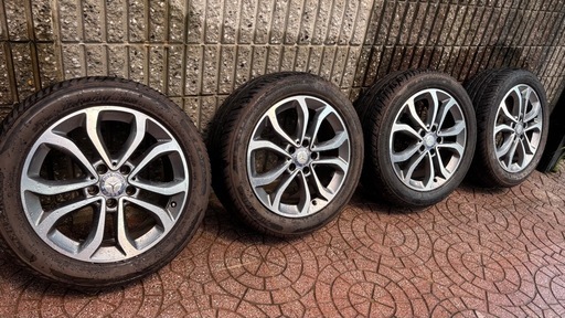 ベンツ 17インチ 純正タイヤホイール 4本セット