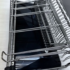水切りラック　ステンレス製の画像