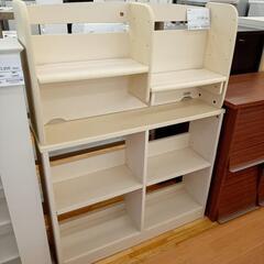 【リユースのサカイ八街店】★ジモティ割あり★ 収納棚　ホワイト　...