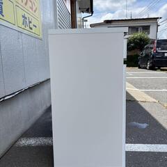 ふたが自動で開閉する 分別ダストワゴン ホワイトの画像