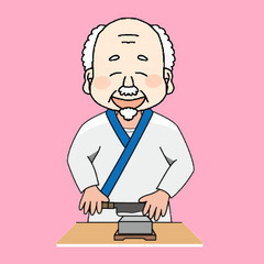 包丁研ぎます
