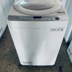 SHARP 電気洗濯機  ES-GE7E-W
