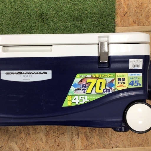 【店頭引取限定】【中古品】【現状販売】SHIMANO シマノ クーラー
 SPAZA WHALE 45L LIGHT 19,800円（