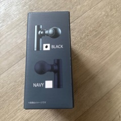 Super Mini Portable 振動ガン　ネイビー　ハンディーマッサージの画像