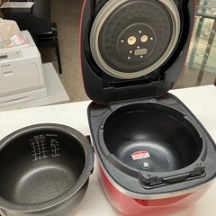 O2506-700 タイガー 圧力IH炊飯ジャー JPC-A101 2017年製 通電確認済み 5.5合炊き 中古の画像