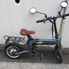 壊れた電動バイク　RICH BIT TOP619