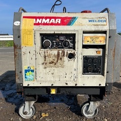ヤンマー ウェルダ　ディーゼル　セル付き　発電機 溶接機　YDW...